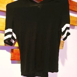 Black Stretchy Shirt/Hoodie